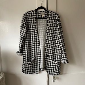 Vintage Houndstooth Blazer